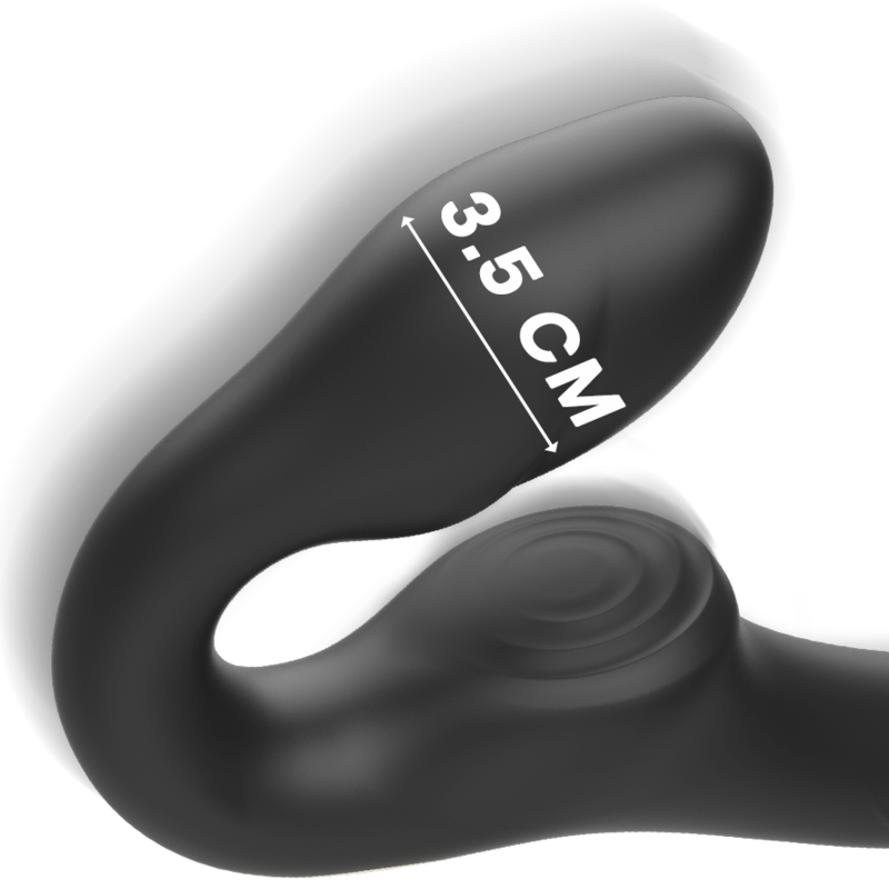 Imbracatura Strapless Vibrante Ibiza — Silicone, 3 Motori