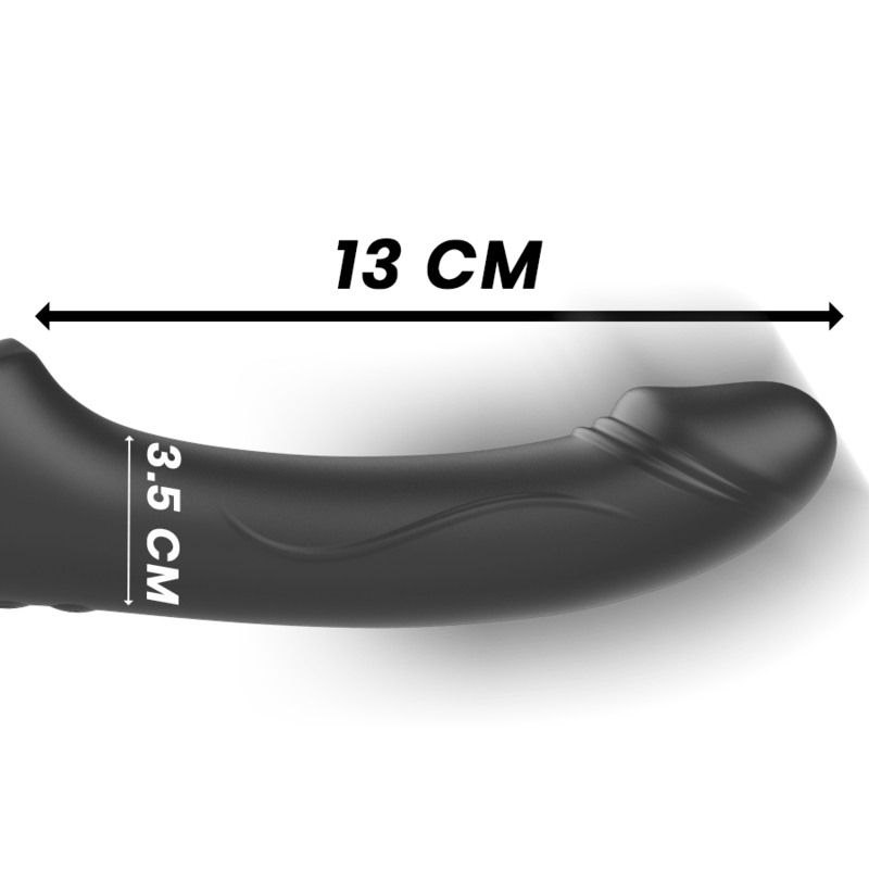 Imbracatura Strapless Vibrante Ibiza — Silicone, 3 Motori