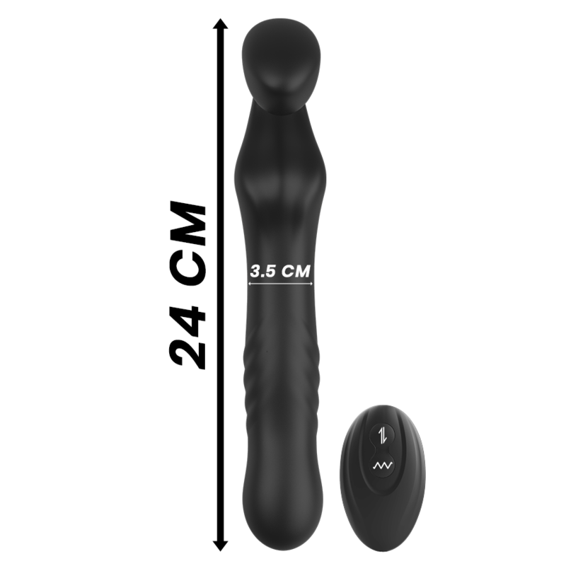 Imbracatura Strapless Vibrante Ibiza Up & Down — Telecomando
