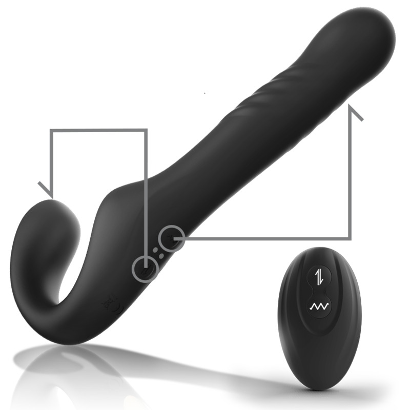 Imbracatura Strapless Vibrante Ibiza Up & Down — Telecomando