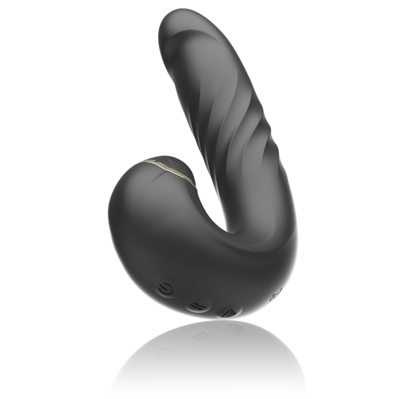 Vibratore Rabbit Succhia Clitoride Ibiza Up&Down — Silicone