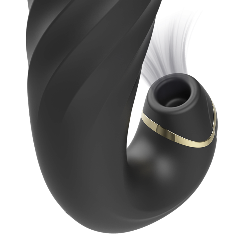 Vibratore Rabbit Succhia Clitoride Ibiza Up&Down — Silicone