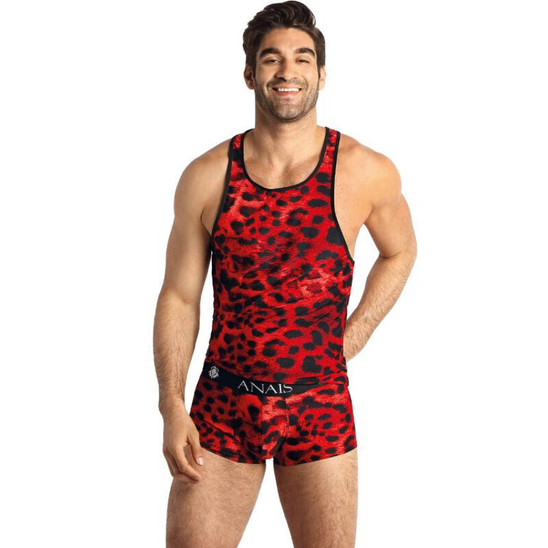 Canotta Erotica Animalier Anais Men Top Savage — Taglia L