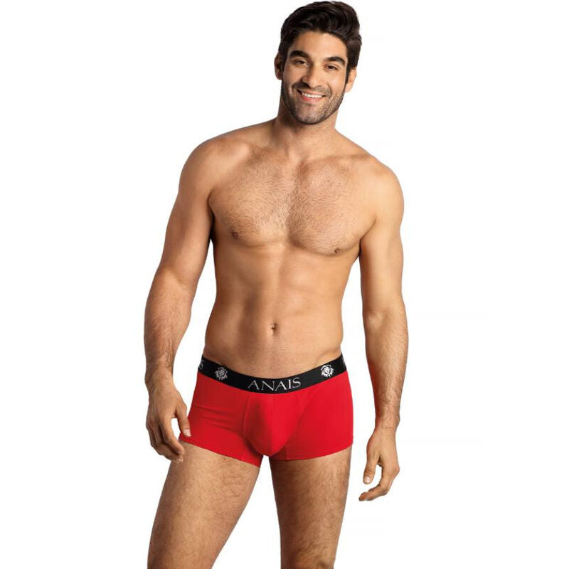 Boxer Uomo in Microfibra Anais Men Soul — Rosso e Nero
