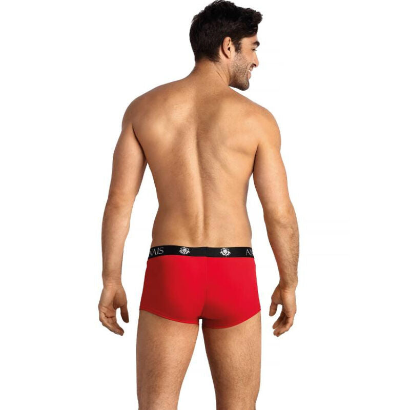 Boxer Uomo in Microfibra Anais Men Soul — Rosso e Nero