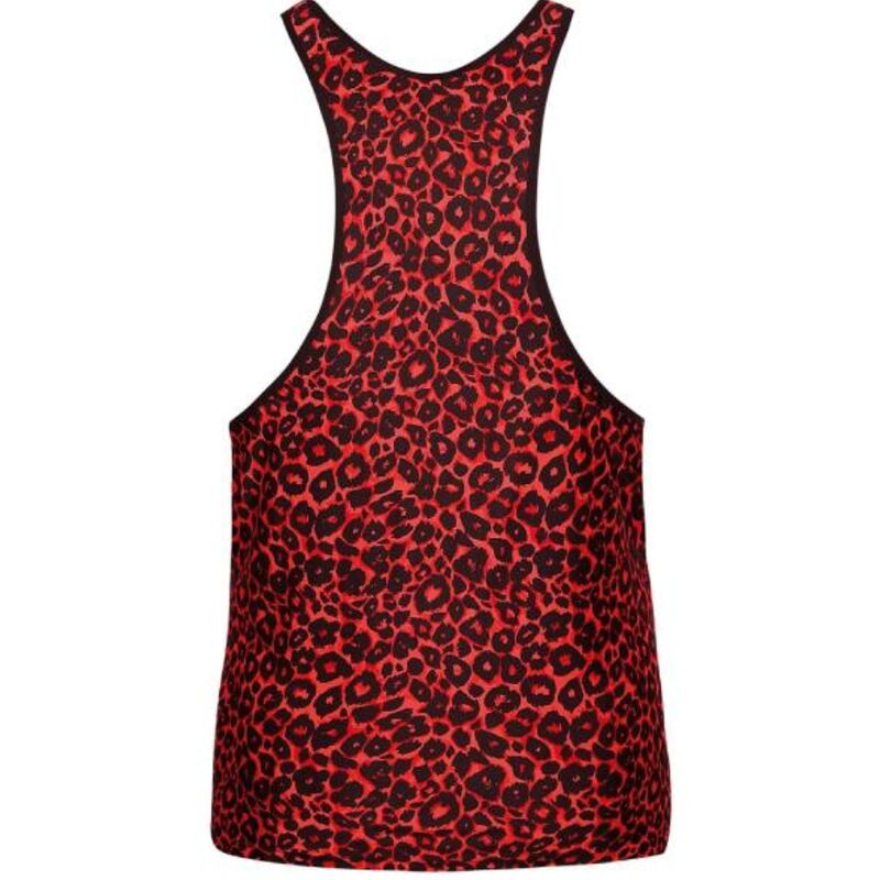 Top Senza Maniche Animalier Anais Men Tribal — Microfibra