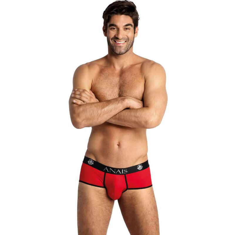 Slip Microfibra Uomo Anais Men Soul — Rosso/Nero, Taglia S
