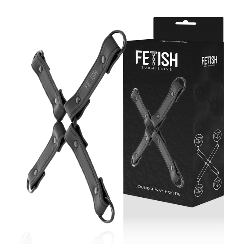 Manette BDSM in Pelle Vegana Fetish Submissive Union
