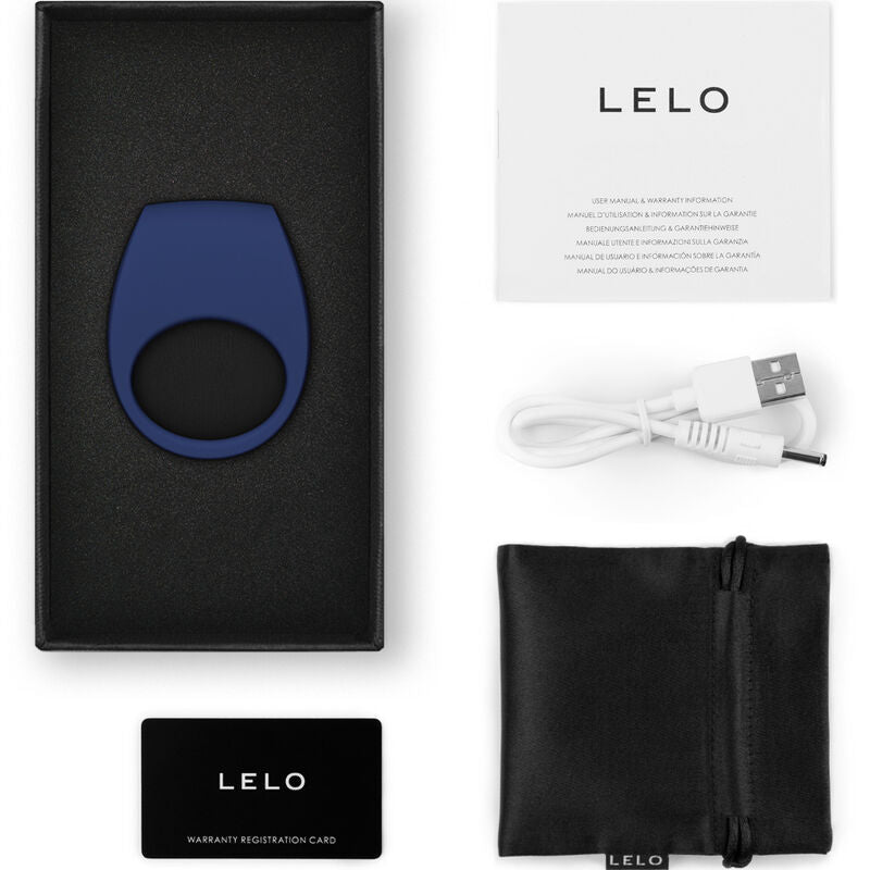Anello Fallico Vibrante LELO Tor 3 — Bluetooth, Silicone