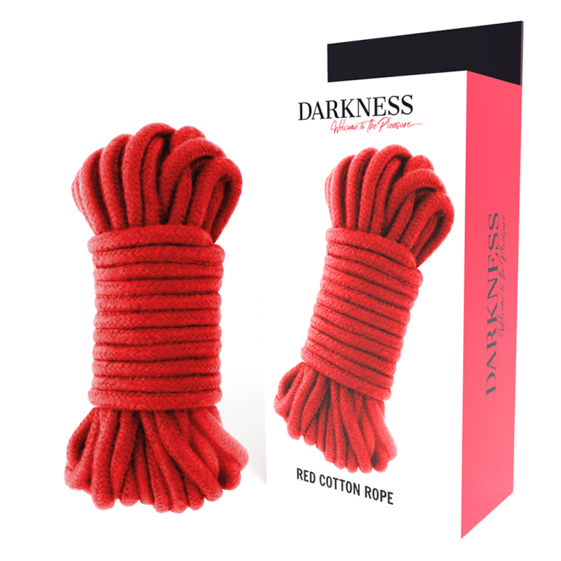 Corda Bondage Giapponese Darkness — 5 m, Rosso