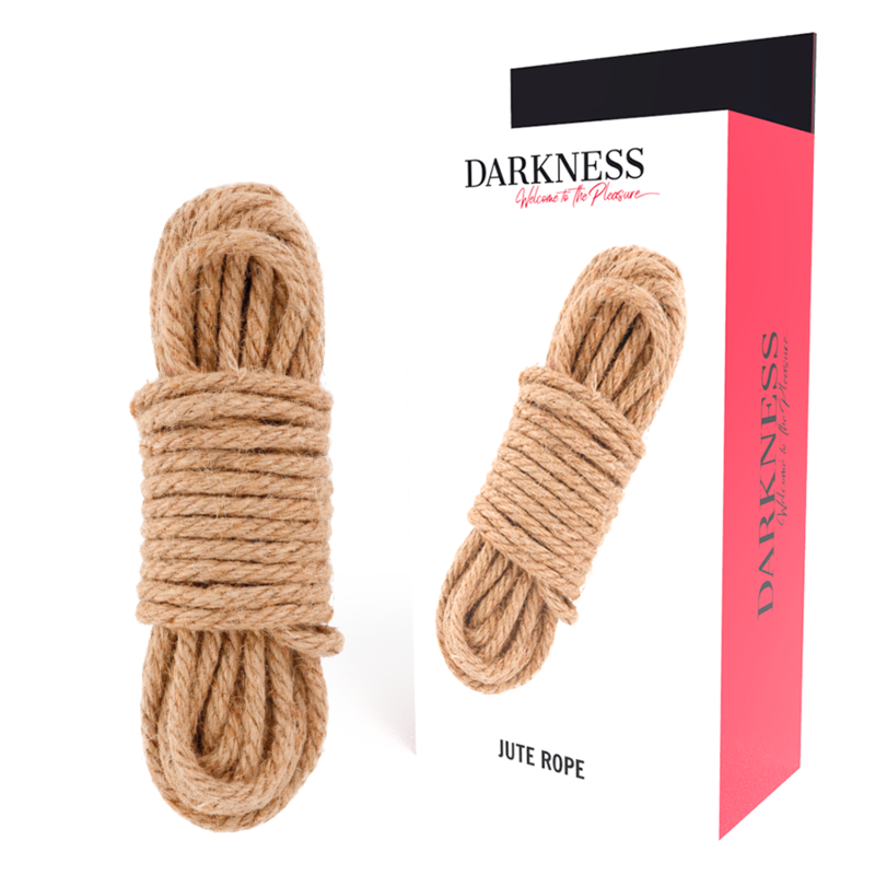 Corda Bondage in Juta Darkness Japanese Rope — 10 m
