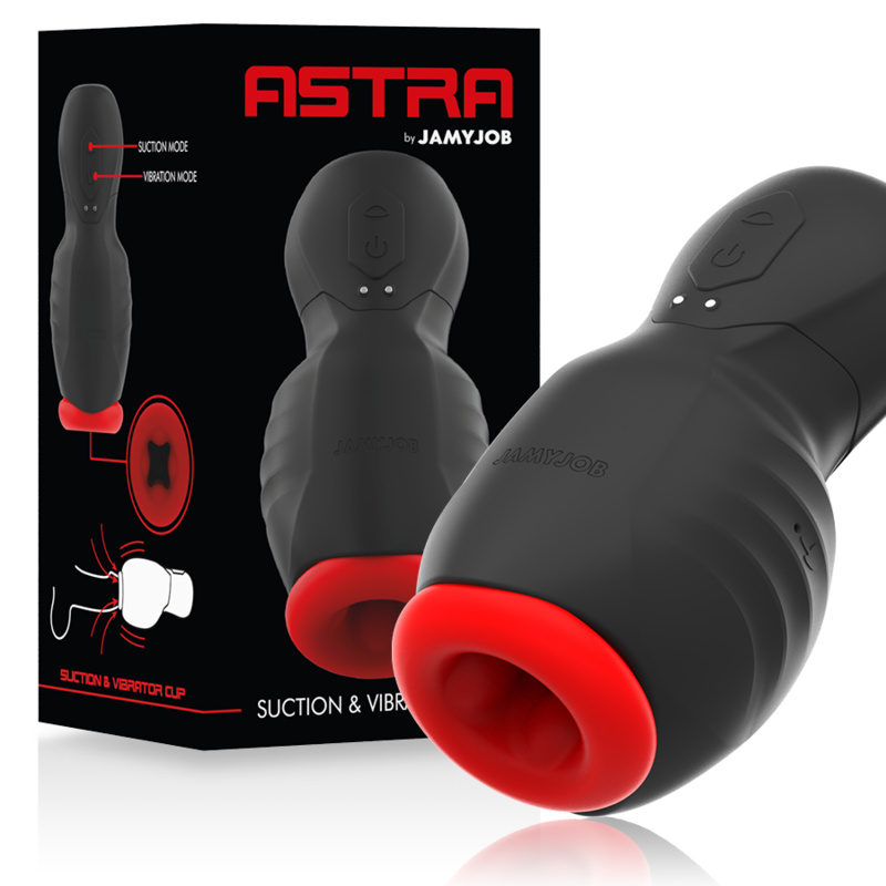 Masturbatore Maschile con Aspirazione Jamyjob Astra Oral Extrem