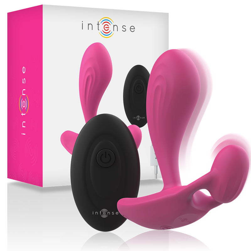 Plug Anale Vibrante con Telecomando Intense Shelly — Rosa