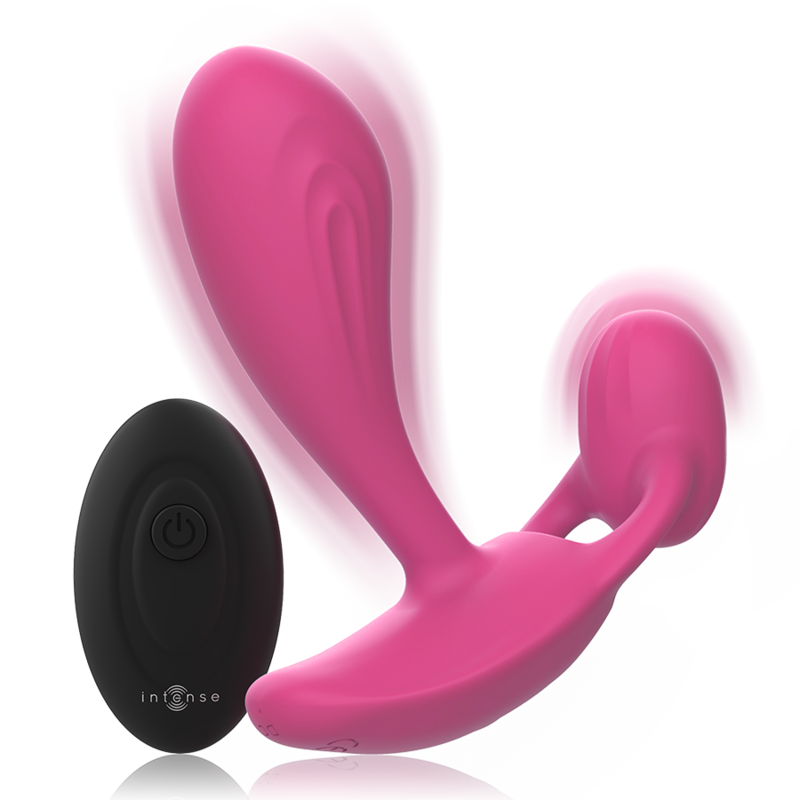 Plug Anale Vibrante con Telecomando Intense Shelly — Rosa