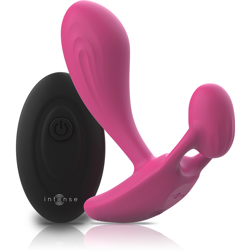 Plug Anale Vibrante con Telecomando Intense Shelly — Rosa