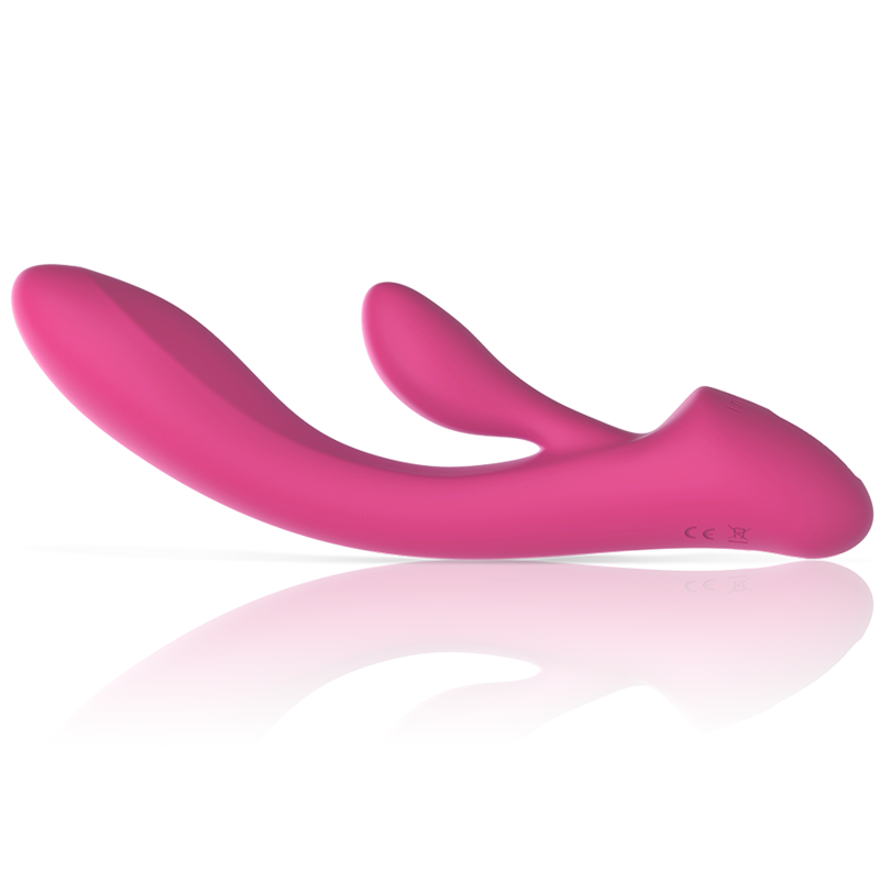 Vibratore Rabbit Punto G e Clitoride Intense Luigi — Rosa