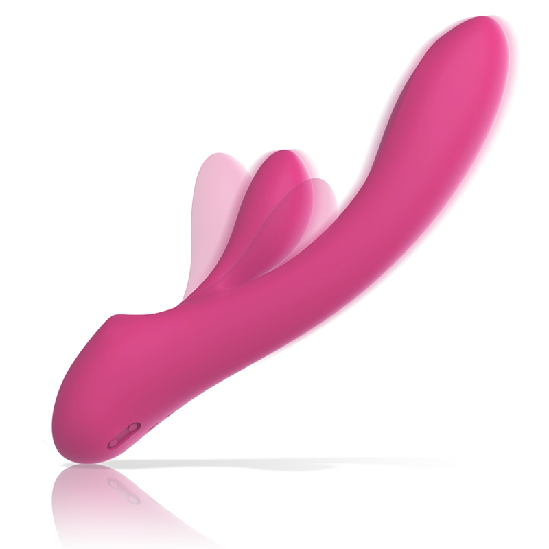 Vibratore Rabbit Punto G e Clitoride Intense Luigi — Rosa