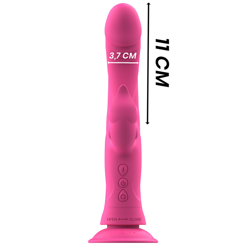 Vibratore Rabbit Intense Julio — Silicone, Doppia Stimolazione