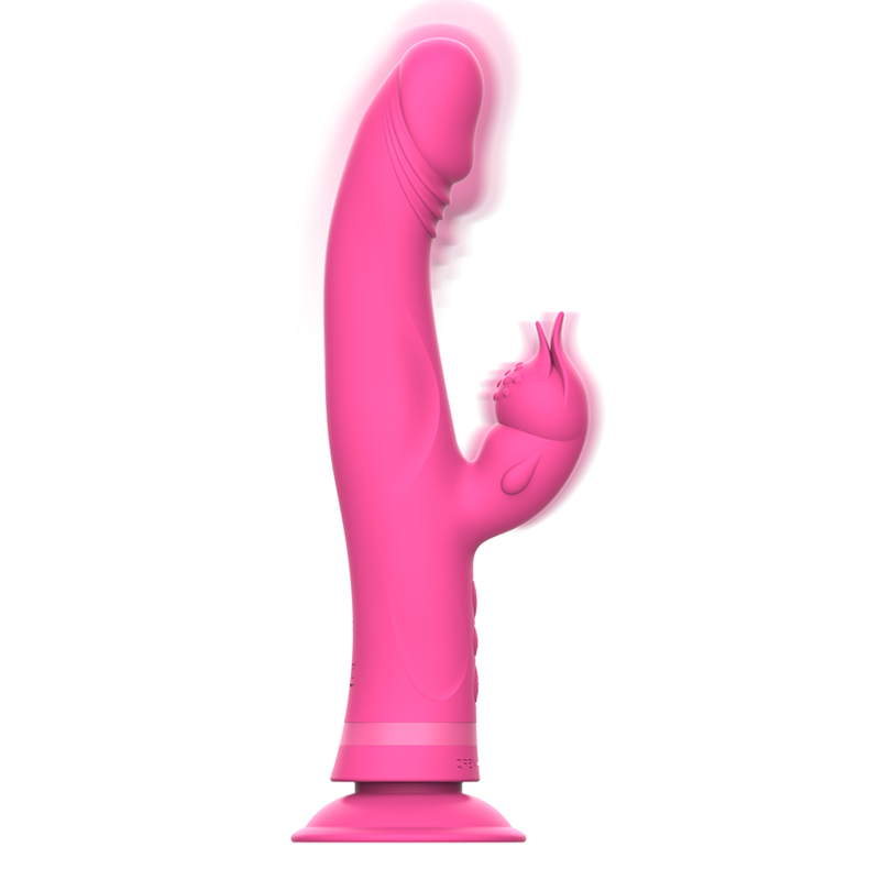 Vibratore Rabbit Intense Julio — Silicone, Doppia Stimolazione