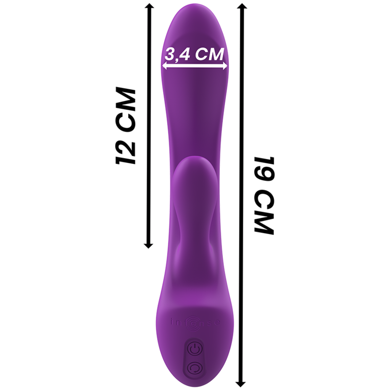 Vibratore Rabbit Intense Luigi — Silicone, Doppia Stimolazione