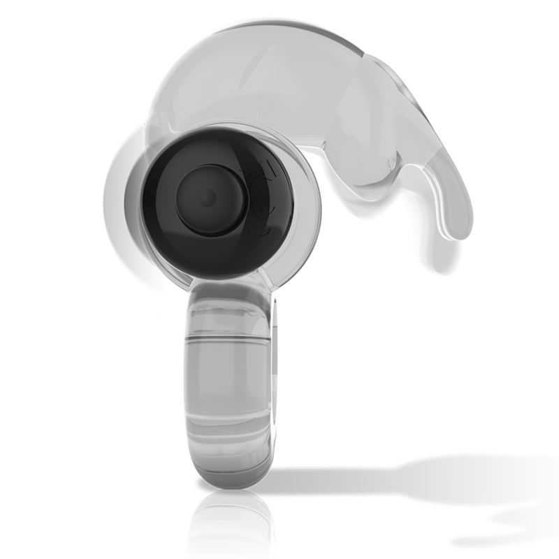 Anello Fallico Vibrante Intense Fry — Trasparente