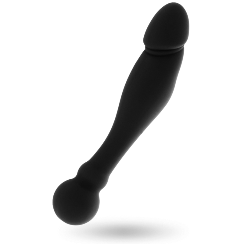Dildo Realistico Punto G Black&Silver Karl — 18 cm