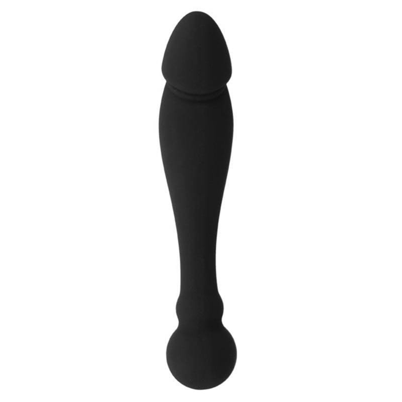 Dildo Realistico Punto G Black&Silver Karl — 18 cm