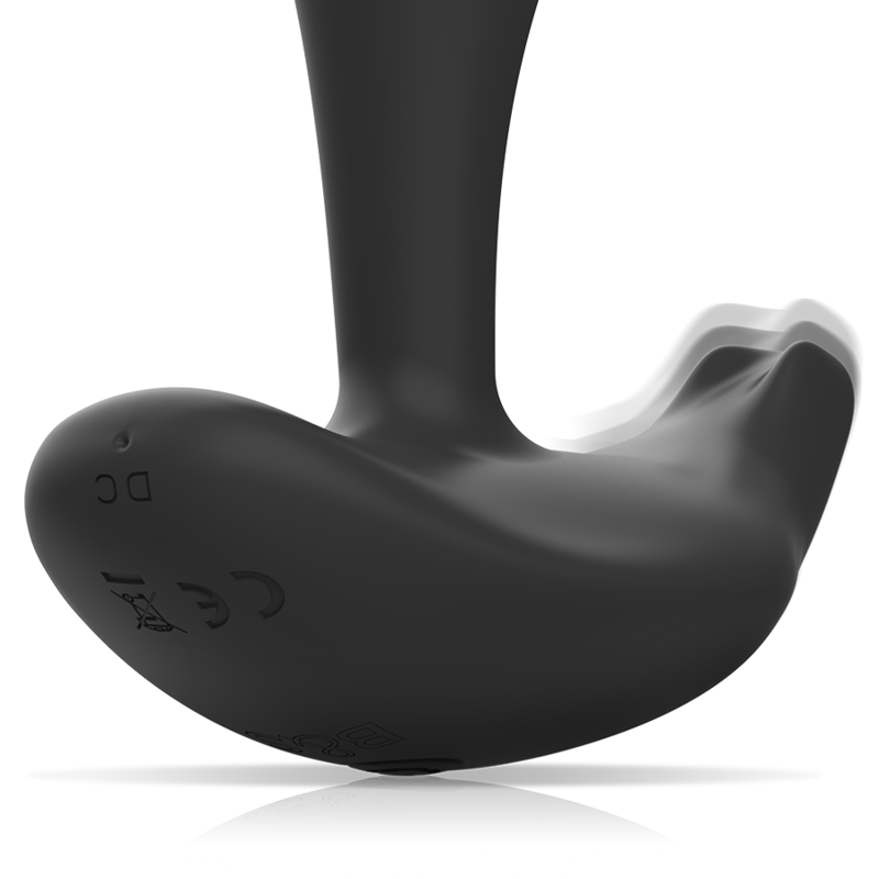 Plug Anale Vibrante con Telecomando Black&Silver Dwayne