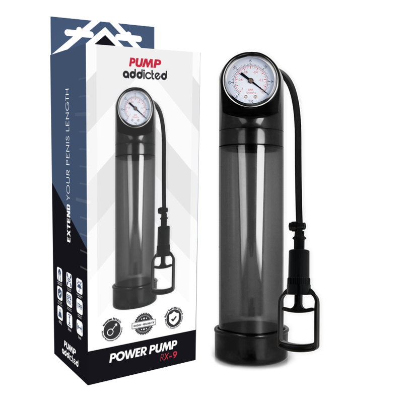 Pompa Pene Pump Addicted RX9 — Nero