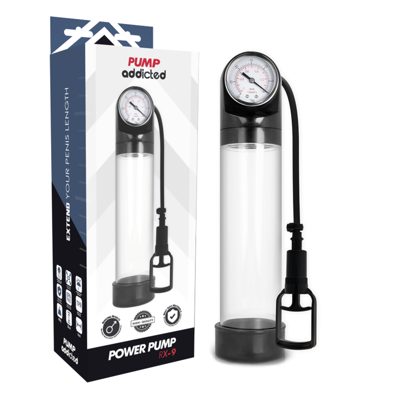 Pompa Pene Trasparente Pump Addicted RX9
