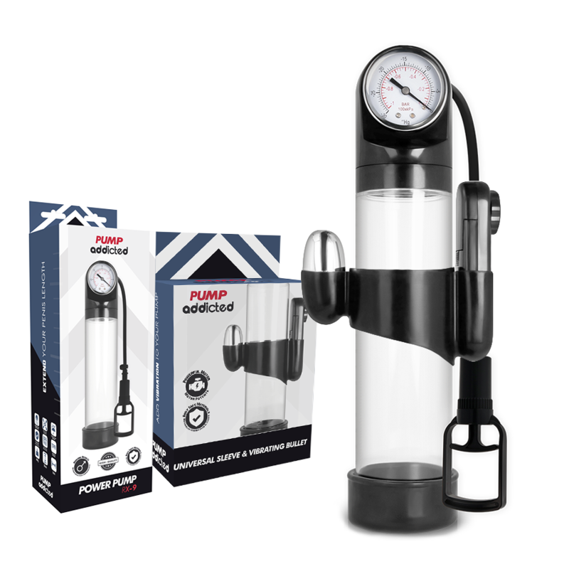 Pompa Pene Trasparente Pump Addicted RX9