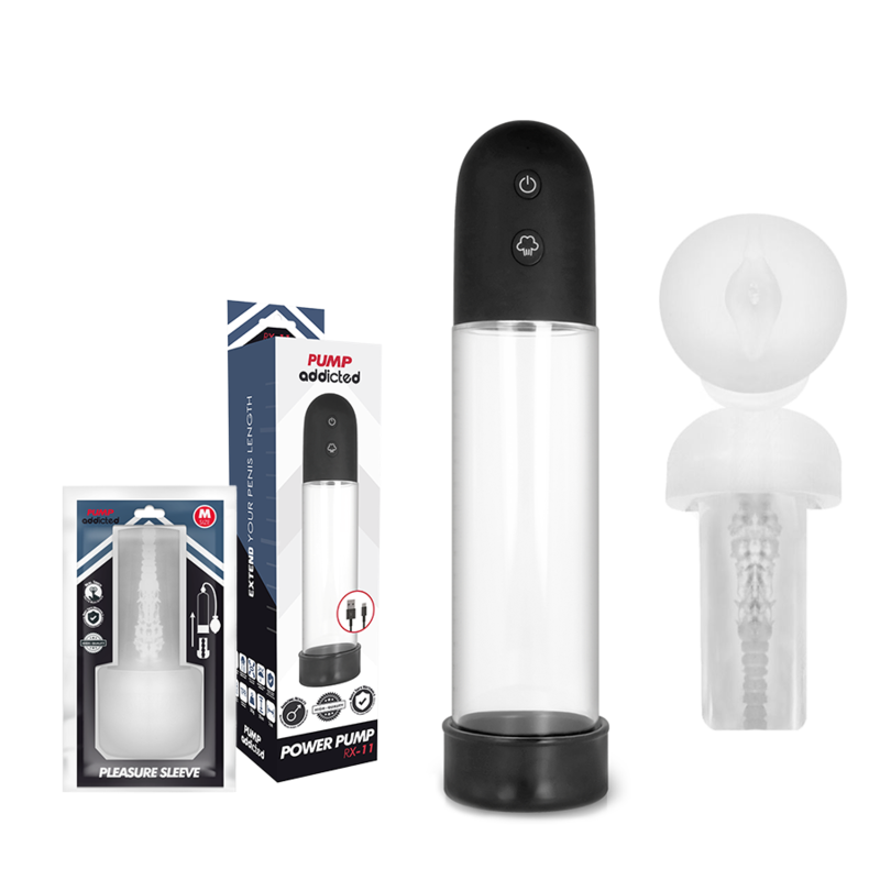 Pompa Pene Automatica con Masturbatore Pump Addicted RX11