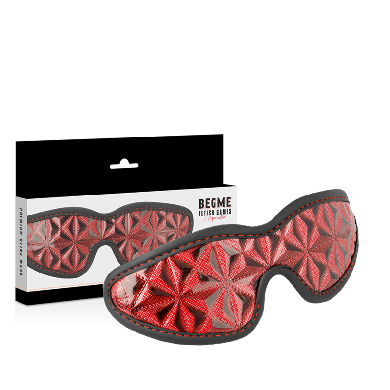 Benda per Occhi BDSM Begme Red Edition — Neoprene Foderato