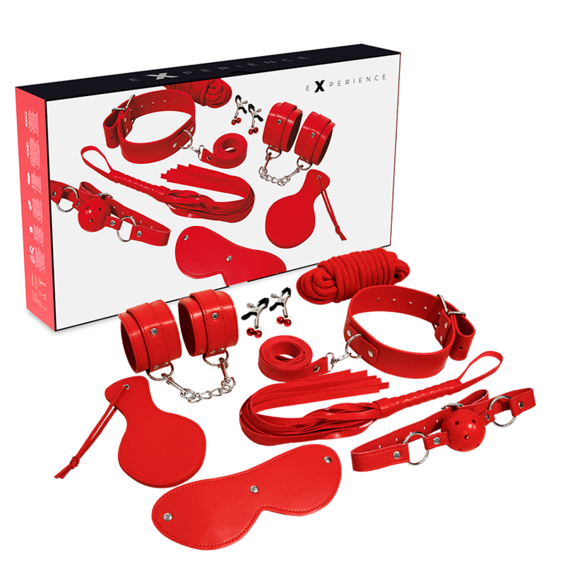Kit Bondage BDSM Experience Serie Rossa