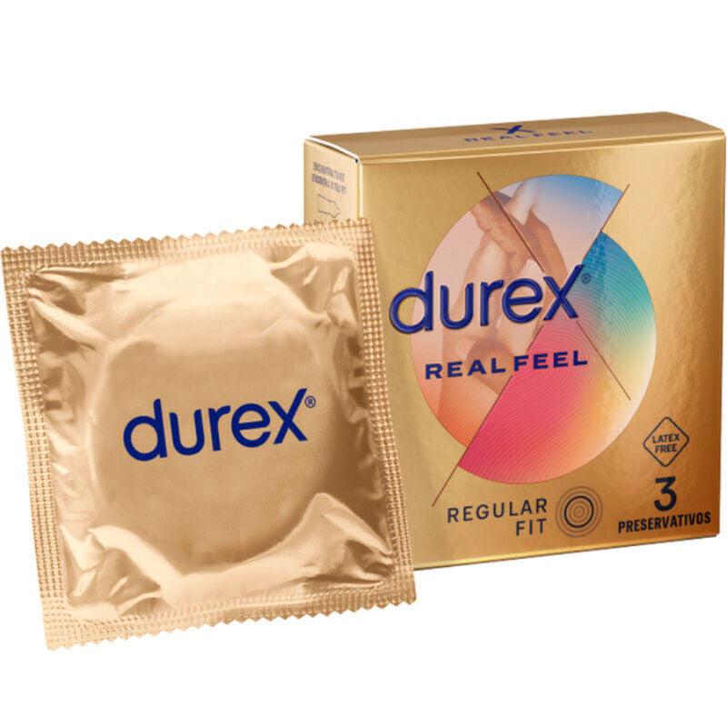 Preservativi Senza Lattice Durex Real Feel — 3 Unità
