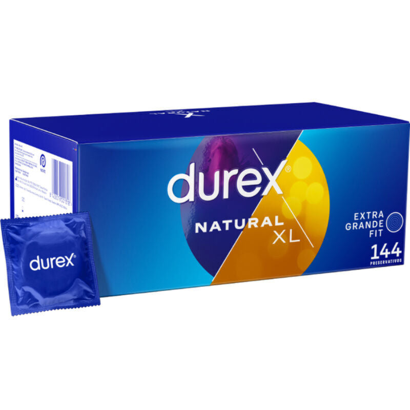 Preservativi Extra Large Durex XL — 144 Unità, 56 mm