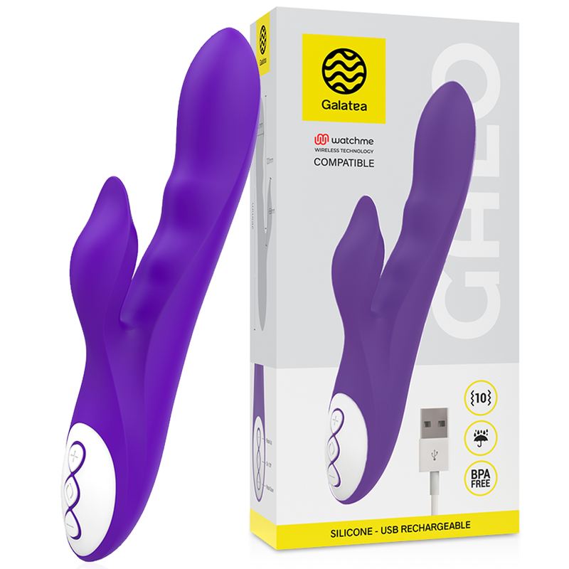 Vibratore Coppia Galatea Galo Lilac — Wireless WatchMe