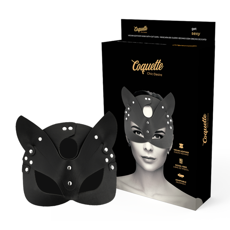 Benda per Occhi con Orecchie di Gatto Coquette Chic Desire — Vegan