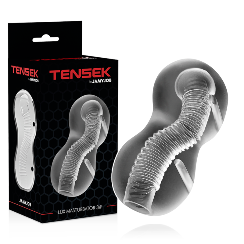 Masturbatore Maschile Jamyjob Extreme Tensek 3 — Trasparente