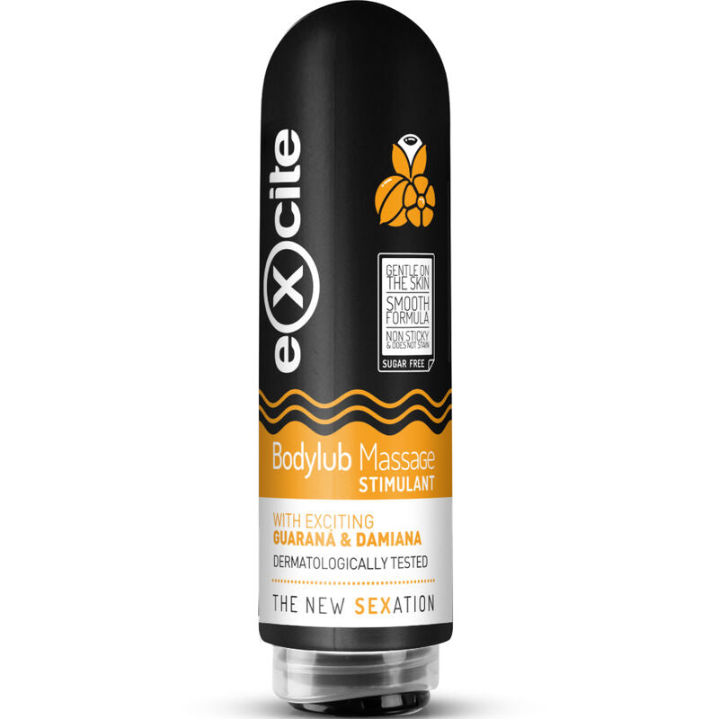 Olio da Massaggio Erotico Excite Bodylub — Guaranà, 200 ml
