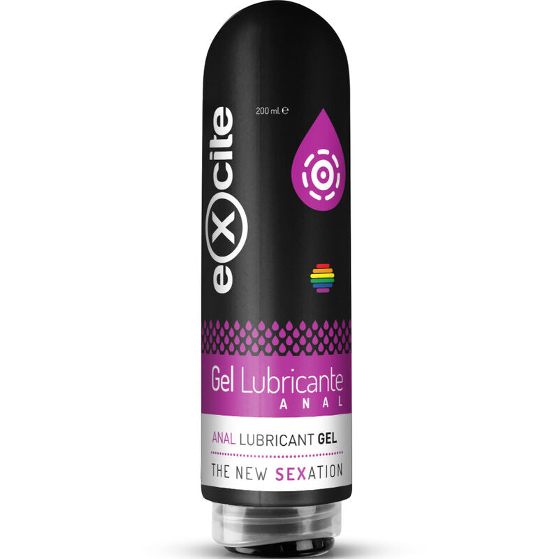 Lubrificante Intimo Anale Base Acqua Excite — Fragola, 200 ml