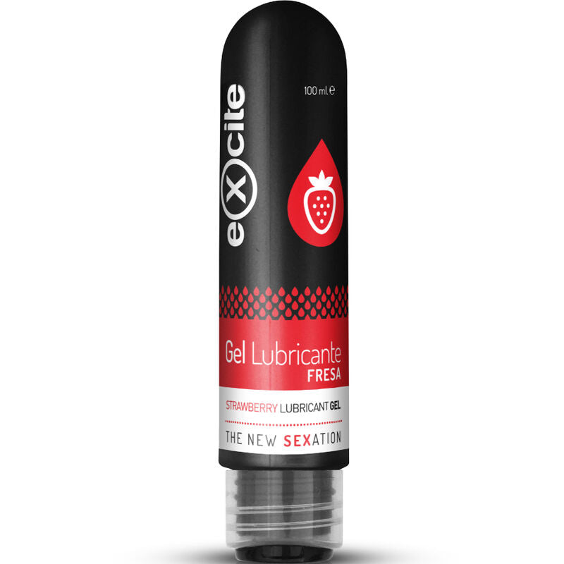 Lubrificante Intimo Base Acqua Excite — Fragola, 100 ml