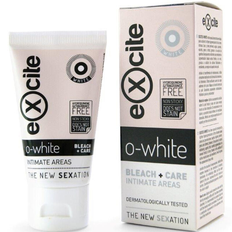 Crema Sbiancante Aree Intime Excite O-White — 50 ml