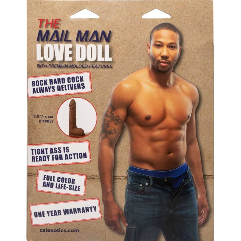 Bambola Gonfiabile Realistico Calexotics Mail Man — Masturbatore