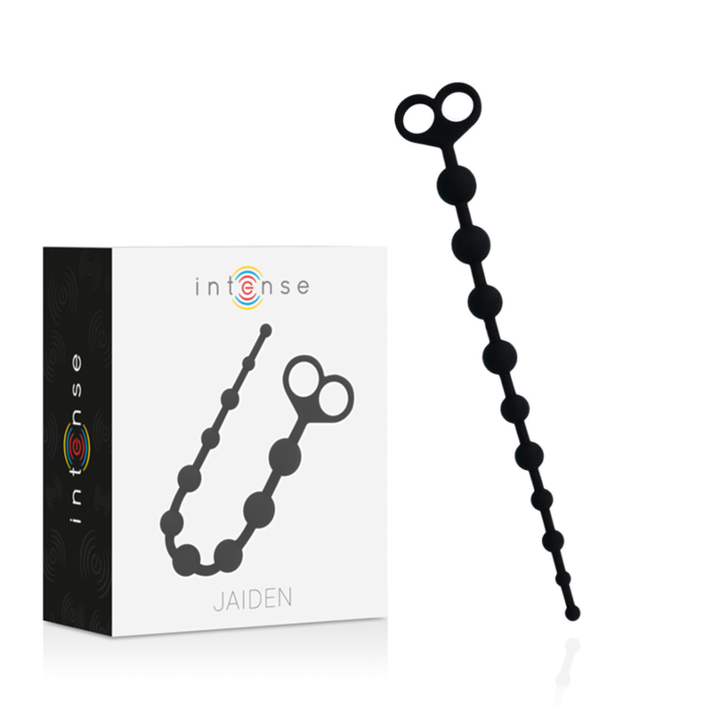 Palline Anali in Silicone Intense Jaiden — Nero