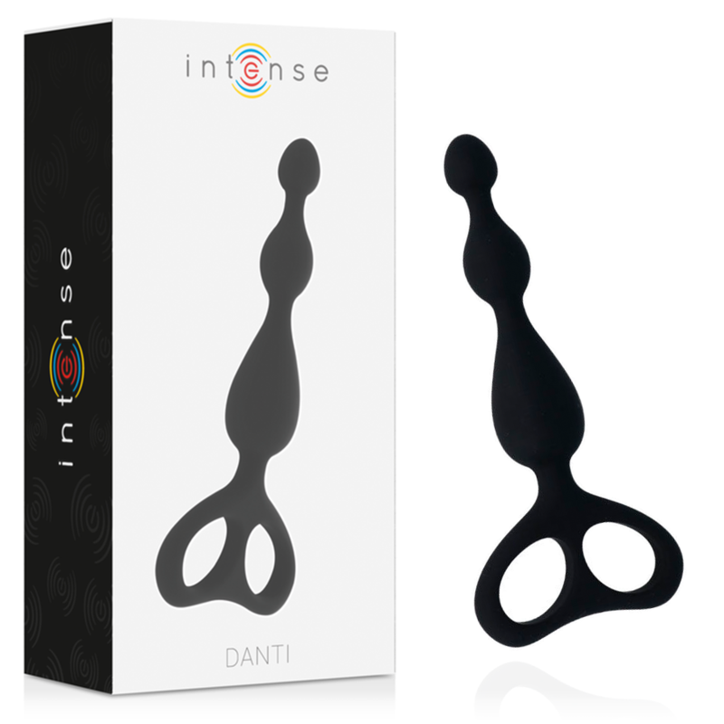 Plug Anale Intense Danti — Dilatatore, Nero