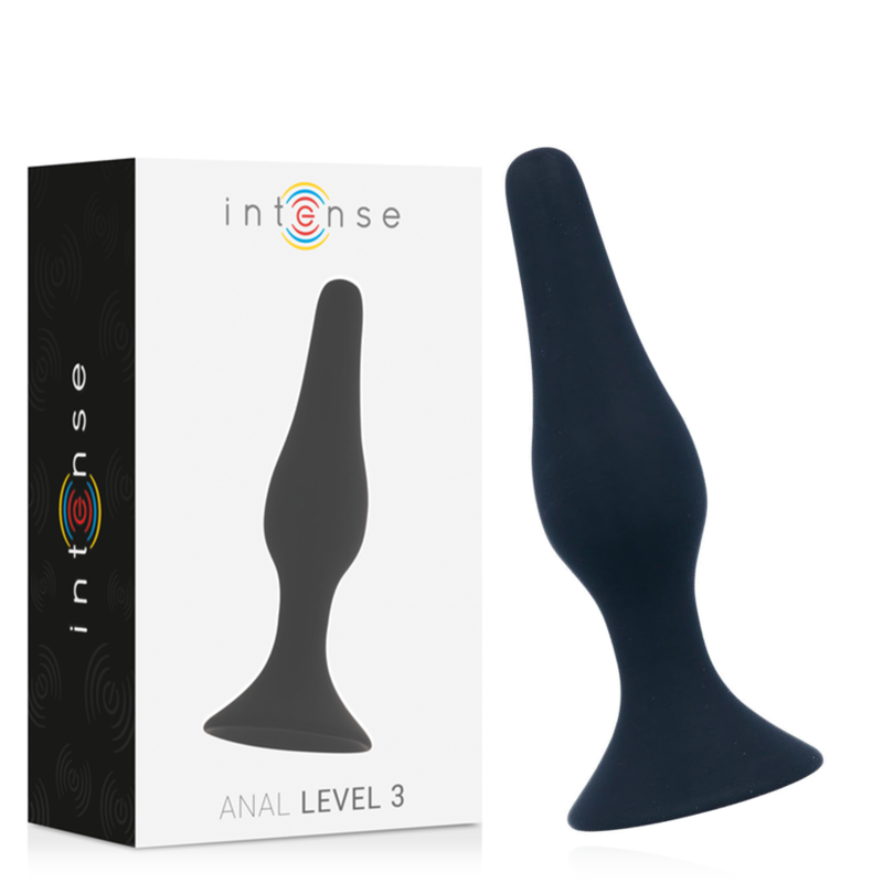 Plug Anale Intense Anal Level 3 — Silicone, 12,5 cm