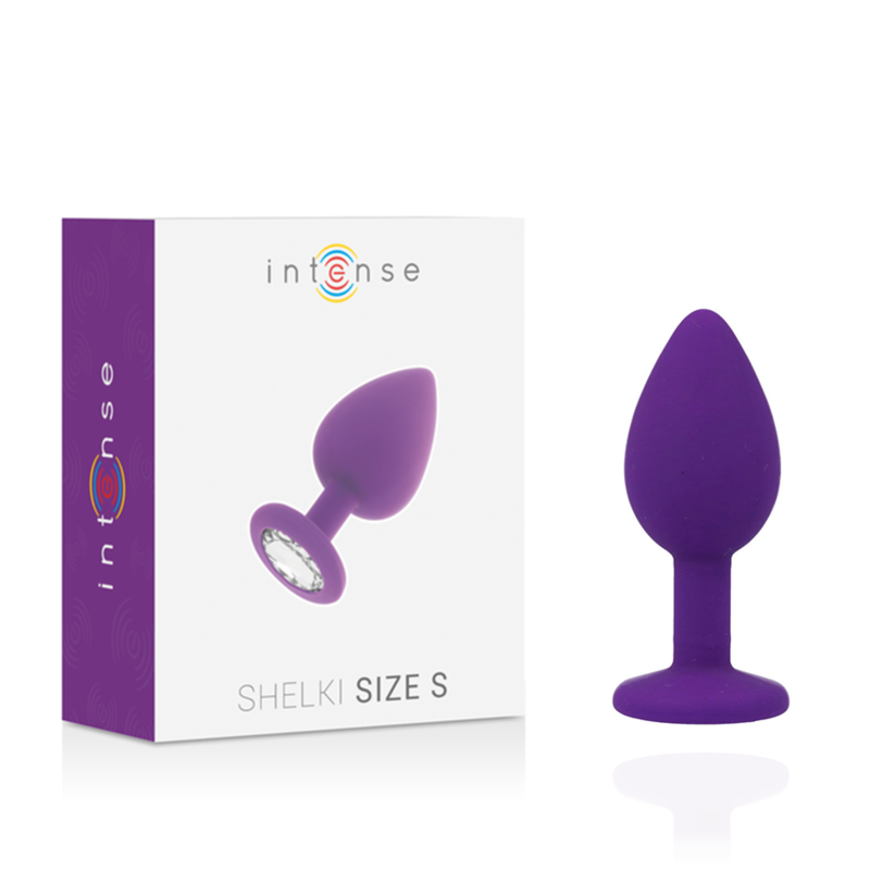 Plug Anale Intense Shelki S — Silicone, Lilla