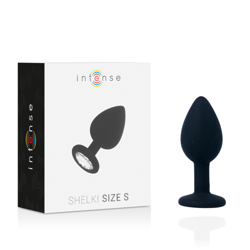 Plug Anale Intense Helki S — Silicone, Nero