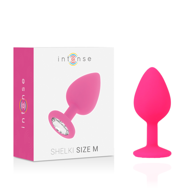 Plug Anale in Silicone Intense Shelki M — Fucsia